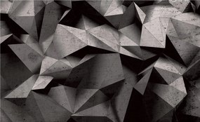 Fotótapéta flizelina Geometrikus 3D ipari absztrakt 300x210 +ragasztó