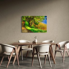 A víz menti sétányok képe (90x60 cm)