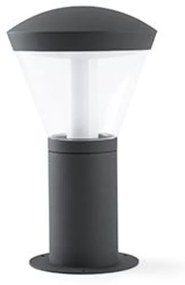 FARO SHELBY kültéri állólámpa, szürke, 3000K melegfehér, beépített LED, 10W, IP65, 75537