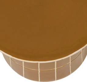 Kerámia kerek tárolóasztal ø 38 cm Plu – WOOOD