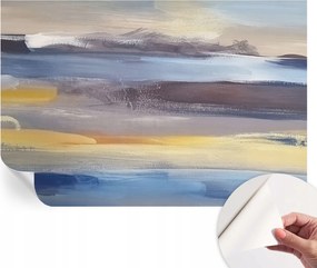 ĂntapadĂłs tapĂ©ta Fali furnĂ©r 3D hatĂĄs Nyugodt tĂĄj 104x70 cm