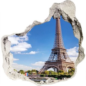 3d-s lyuk vizuális effektusok matrica Eiffel-torony párizs nd-p-59254074