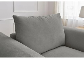 Szürke fotel Ernest – Bobochic Paris