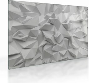Absztrakciós kép (üvegen) (70x50 cm)