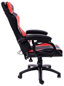 X-Style Combat 4.0 LED Gamer szék Black-Red