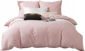 Queen ágyneműhuzat 220x200 púderszínű, arany szegéllyel