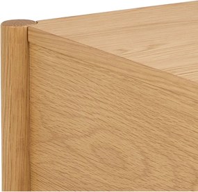 Világos natúr színű éjjeliszekrény tölgyfa dekorral Monfort – Actona