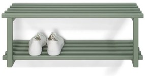 Szürkészöld fém függő cipőtartó 71x26x34 cm Marco – Spinder Design