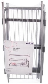 Ezüstszínű fém cipőtartó állvány – Orion
