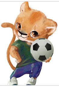 Üveg kép - Akvarell állatka N⁰4 (70x50 cm)