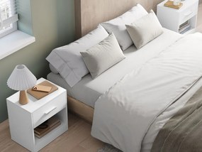 Éjjeliszekrények NOVERA szett 2 db 39x28 cm, fehér