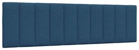 kék szövet fejtámla párna Hanko 180 cm