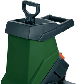 CHIP kerti aprítógép/daráló 50 literes gyűjtőtartállyal, 3100W fekete/zöld Gardebruk