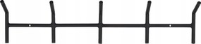 House Doctor Paro Fali Akasztó Ruhatartó 48,5 cm Fekete