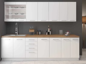 Sarok alsó konyhaszekrény Edris 89 x 89 DN 1F BB (fehér). 1032827