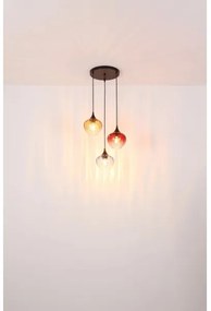 Globo 15748-3HR - Csillár zsinóron SANDER 3xE27/60W/230V