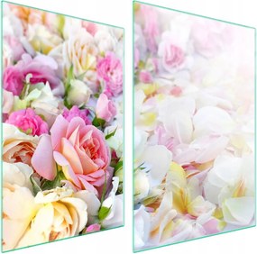 7in1 Üveg védőlap tűzhelyhez 2x35x52 Virág