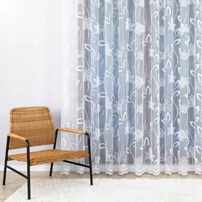 Kész Függöny Szalagon Táncoló Virágok 400x160