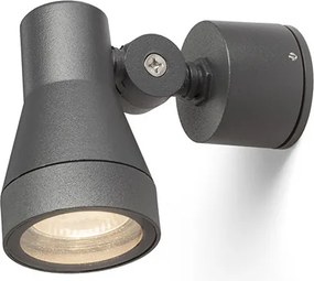 RENDL DIREZZA fali lámpa antracitszürke 230V GU10 35W IP54