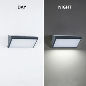 Brilagi-LED TRIANGLE fali lámpatest 1xE27/6W/230V 2700-6500K IP65 antracit