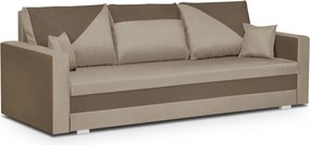 Háromszemélyes kinyitható kanapé ASTRA1 Bézs/barna
