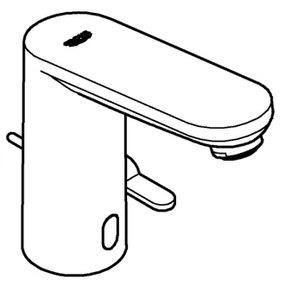 GROHE 36331001 - Mosdócsaptelep EUROECO 1 14” fényes króm