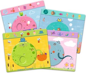 Fejlesztő játék, megfigyelés - Keress és pörgess, Tréfás - Eduludo Obs Funny