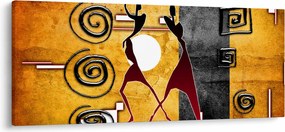 Kép - Ősi festészet (120x50 cm)