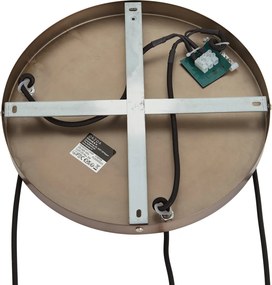 Design függőlámpa sötét bronz 3-lámpás - Ard