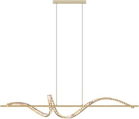 ZUMA LINE MD3170-1-3GT ATHESA Modern Led Függesztett Lámpa Arany LED IP20