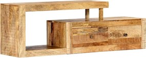 vidaXL tömör mangófa TV-szekrény 120 x 30 x 40 cm