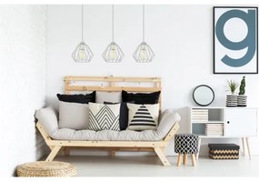 Csillár zsinóron CEED 3xE27/60W/230V szürke