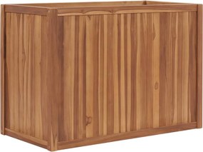 vidaXL tömör tíkfa magaságyás 100 x 50 x 70 cm