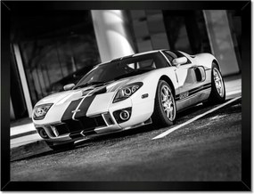 Poszterek keretben 40x30 Ford Gt Sportautó