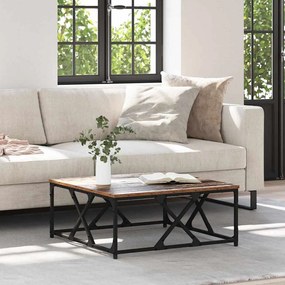 Dohányzóasztal Régi fa 70 x 70 x 30 cm Faanyag