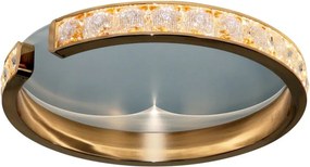 ZUMA LINE MX4996-1-3GWD MURIEL Glamour Mennyezeti Lámpa Bézs, Arany LED IP20
