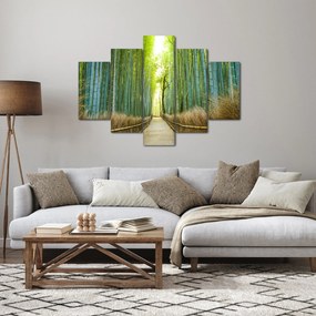 Kép - Sikátor bambuszal (150x105 cm)