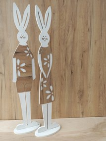 Draka Húsvéti Dekoráció Nyuszi szett 79x15 77x14 cm