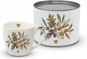 Nagy Porcelán Bögre Forest Herbs Erdei Gyógynövények Tartály