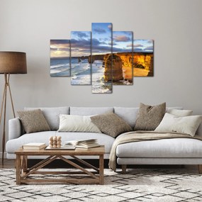 A tengeri sziklák képe (150x105 cm)