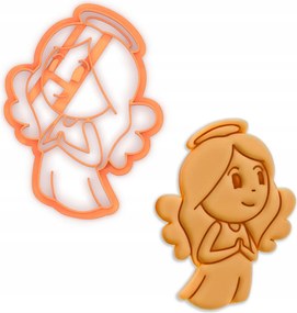 Prémium Mézeskalács Kekszforma Karácsonyi Angyalka