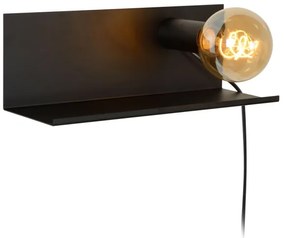 Lucide 06218/01/30 - Fali lámpa SEBO 1xE27/40W/230V fekete