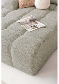 Világosbarna kinyitható tárolóhelyes moduláris sarokkanapé (bal oldali) Lulu – Miuform