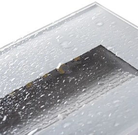 Kültéri Falba Építhető Lámpa Fehér GLASI LED KANLUX-33690