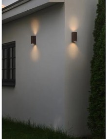 Nordlux - Kültéri fali lámpa DION 2xGU10/25W/230V IP44 rezavá