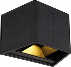 Napelemes Led fali lámpa 0.8W Solar 36495 fekete kert modern Globo