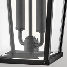 Hinkley lighting klasszikus kültéri fali lámpa dawson barna fekete átlátszó elshk-dawson-l IP44