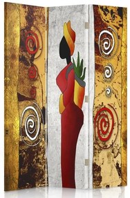 Gario Paraván Színes no Méret: 110 x 170 cm, Kivitelezés: Forgó paraván 360°