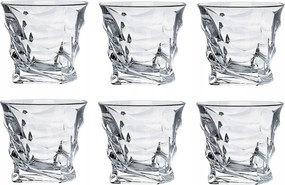 Bohemia Casablanca Szett 6 db Whisky/Vizes Pohár Készlet, 300 ml-es Poharak