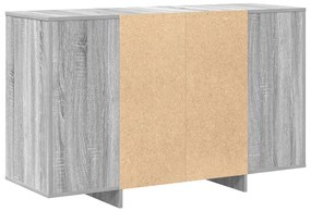 Tálaló Szürke sonoma Szerelt fa 120 x 41 x 75 cm